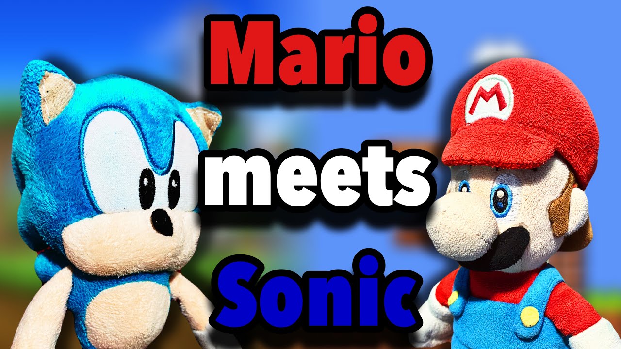 Mario meets Sonic