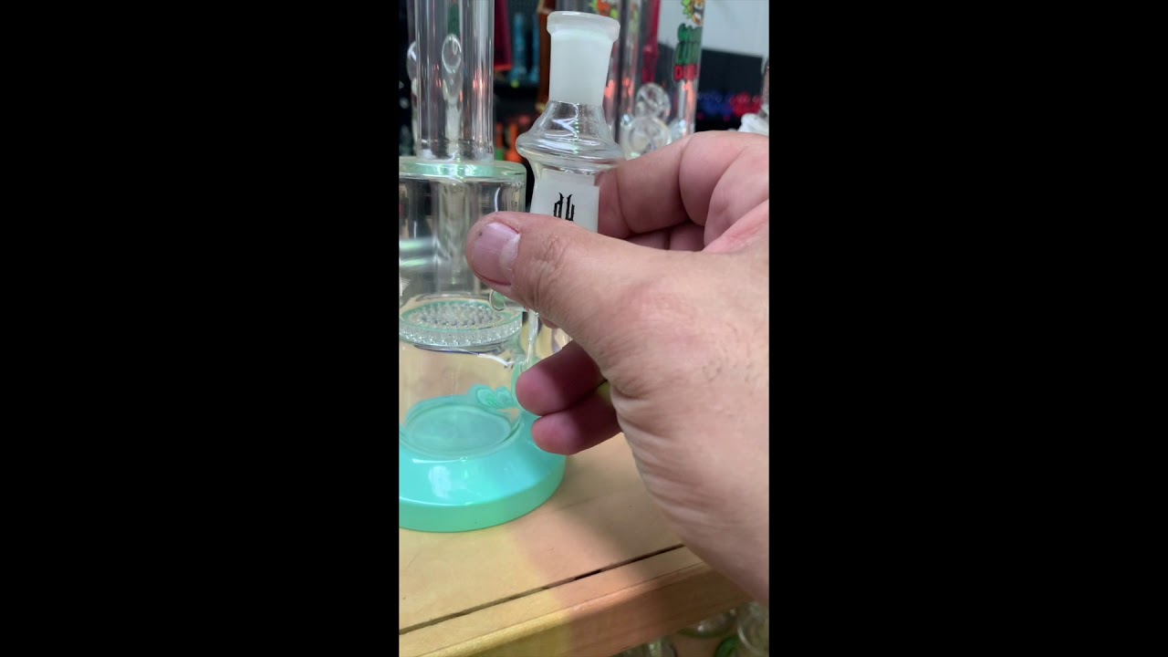 Brass On Glass - Bong with Honeycomb Perc