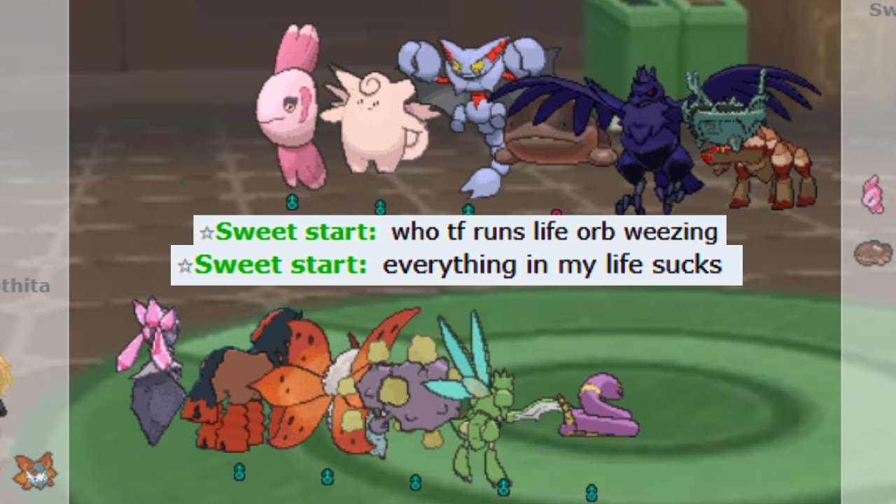 LIFE ORB WEEZING AND EKANS BRUTALLY TROLLED THIS NOOB STALLER ON POKEMON SHOWDOWN!!