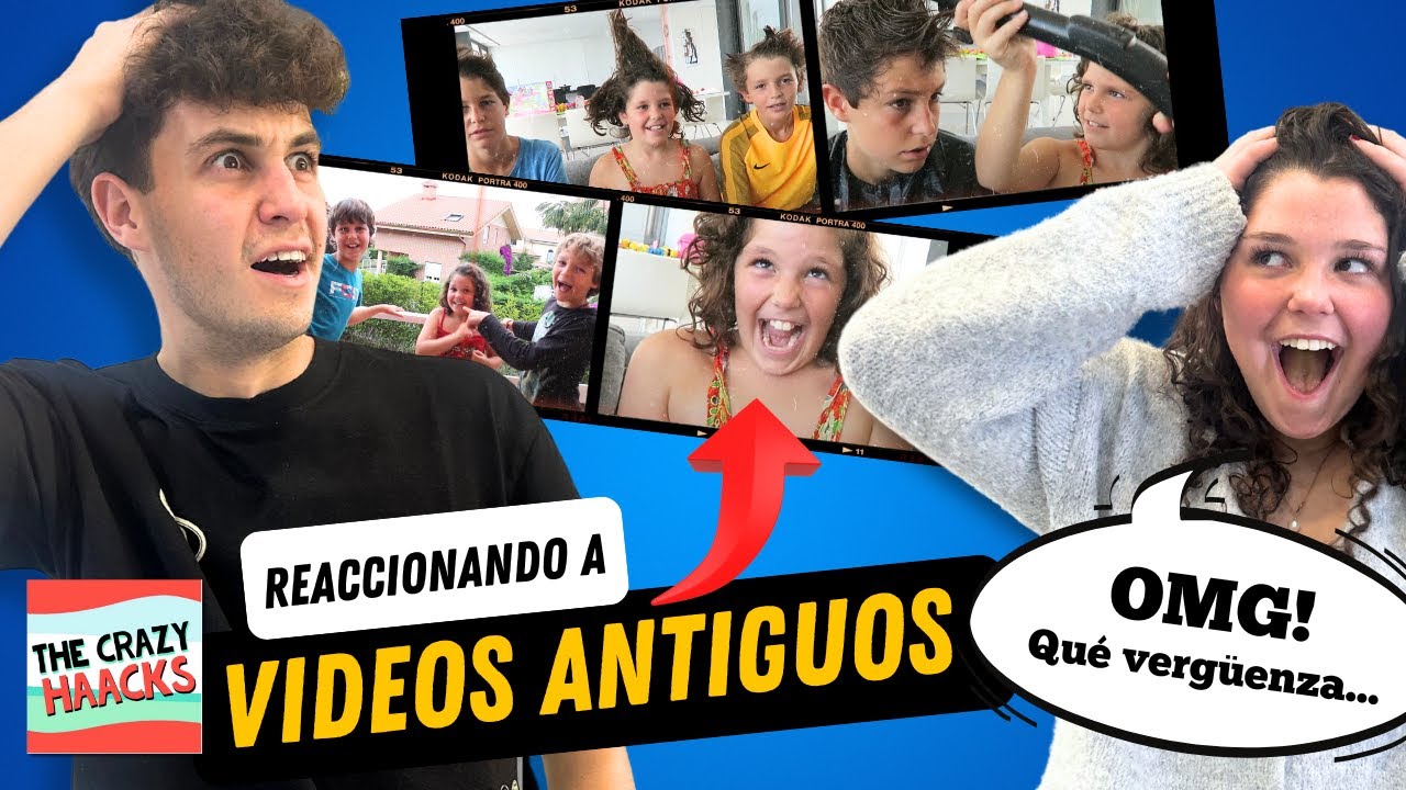 REACCIONANDO a VIDEOS ANTIGUOS con mi HERMANA ¡LADY PECAS!