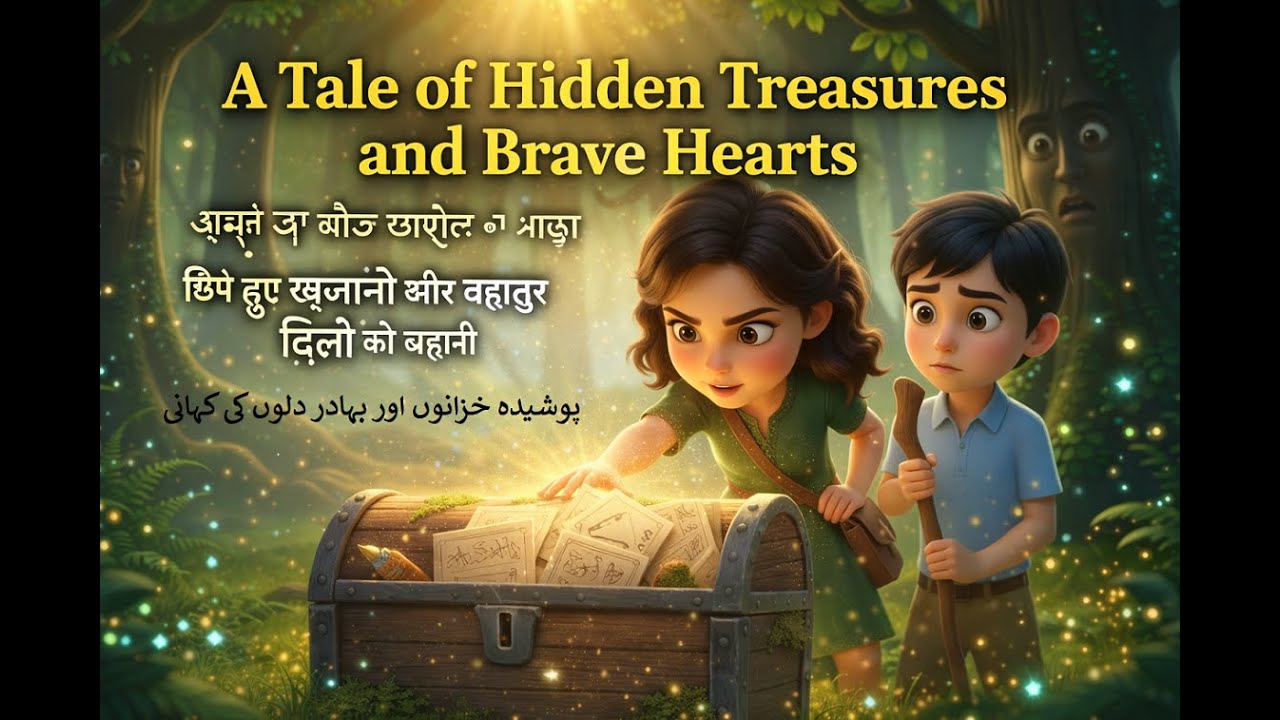 छिपे हुए खजानों और बहादुर दिलों की कहानी  پوشیدہ خزانوں اور بہادر دلوں کی کہانی
