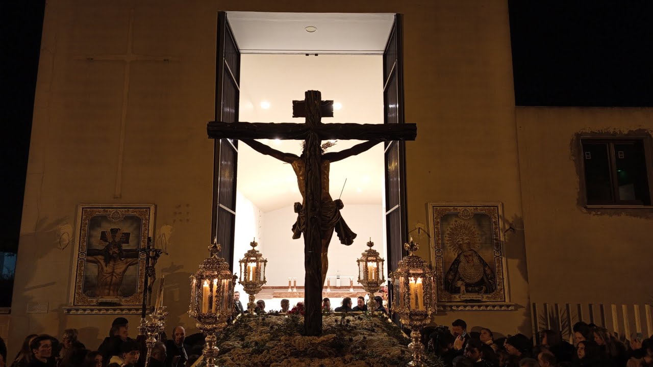 Llegada de la Hdad del  Cristo de la sed a su Parroquia Jerez 2026
