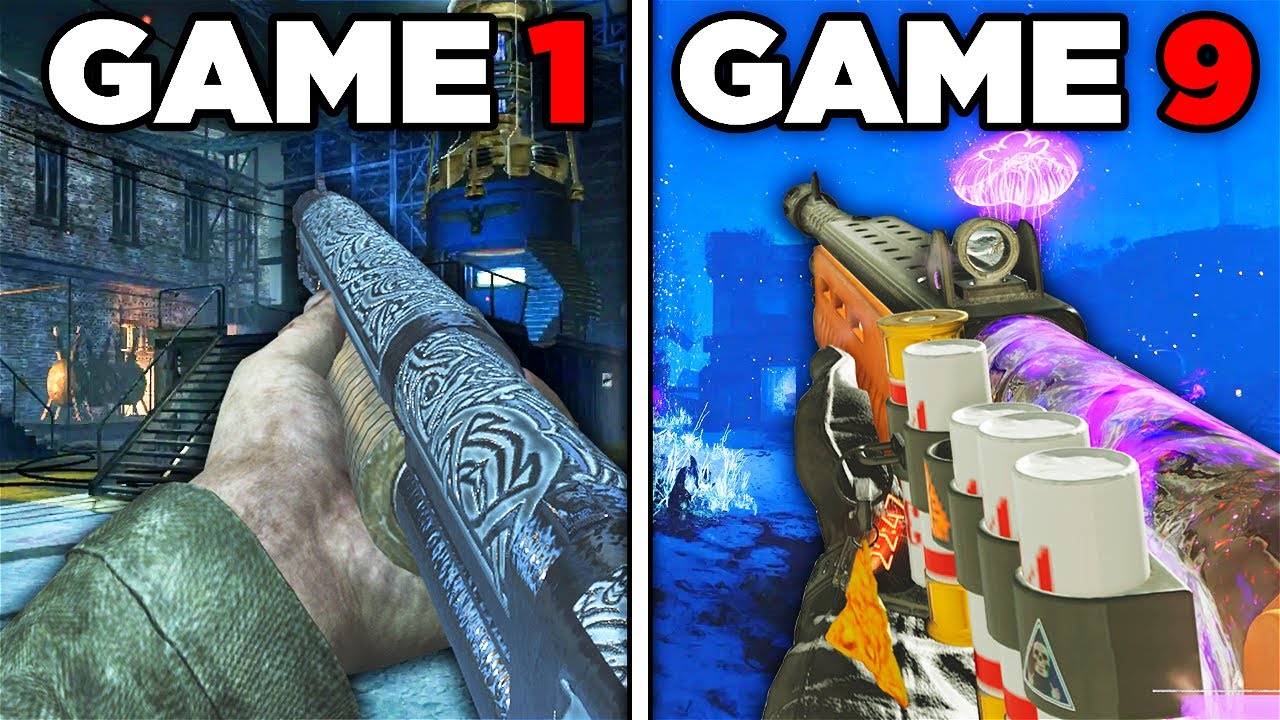 Shotguns Only Challenge On EVERY Zombies Game