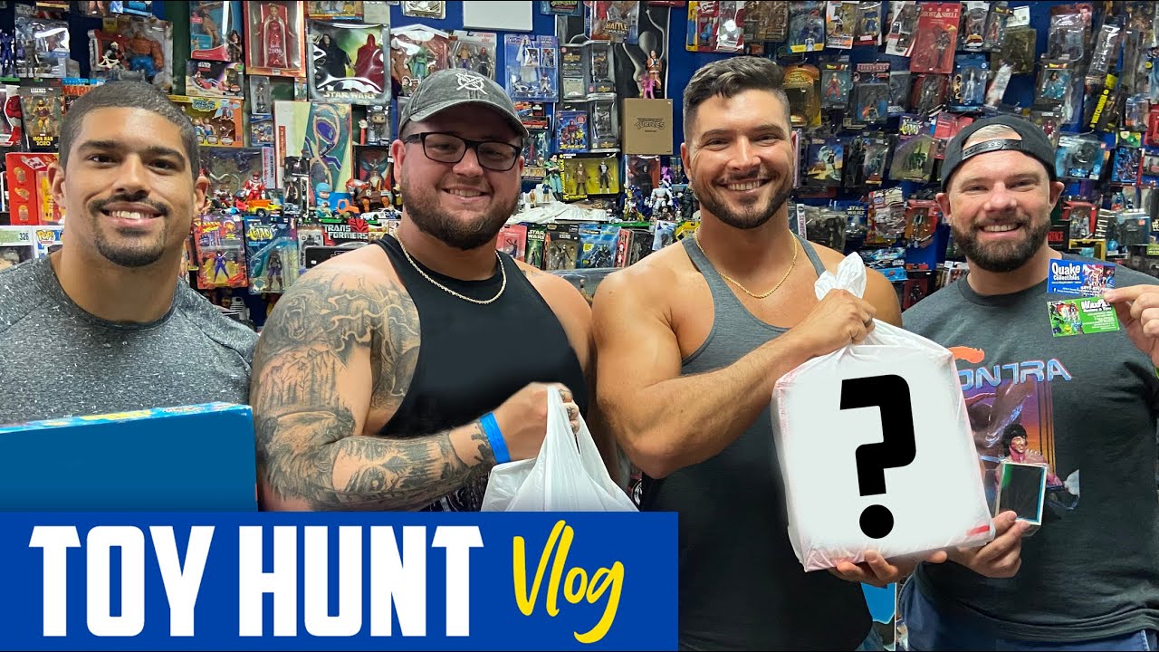 Toy Hunt Vlog • Epic AEW Group Fig Hunt • Quake Collectibles West Roselle, IL