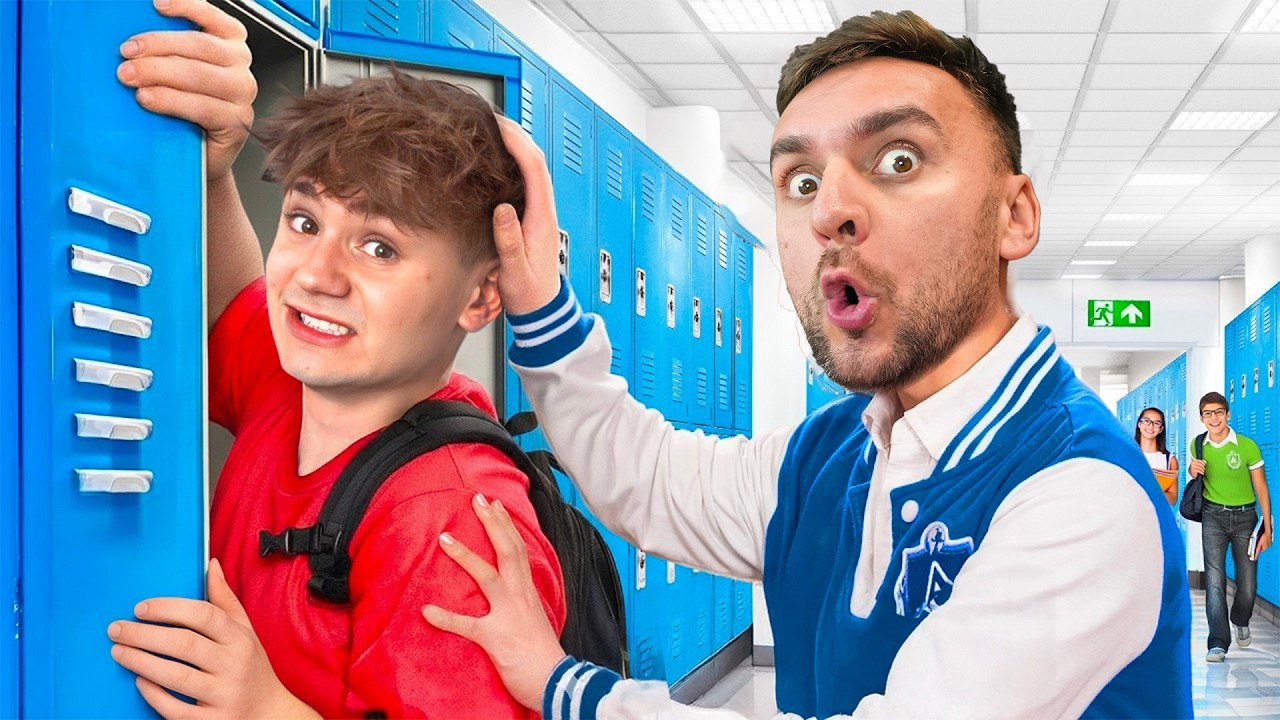 PRVNÍ DEN STŘEDNÍ ŠKOLY Pokecovýho Kamaráda! | vyhrál 50 000 Kč!
