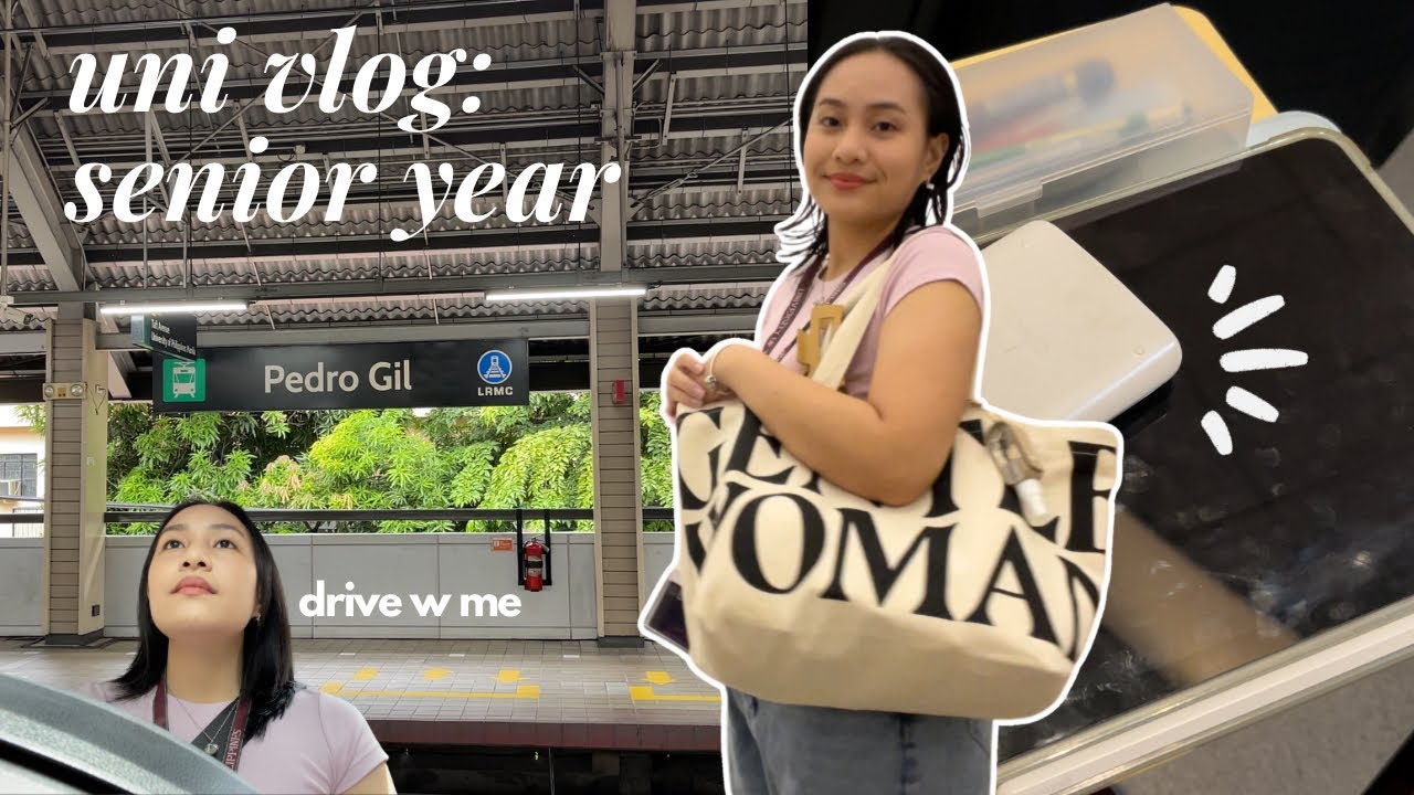 UNI VLOG: A Day in my College Life *senior year in up manila* (Philippines)