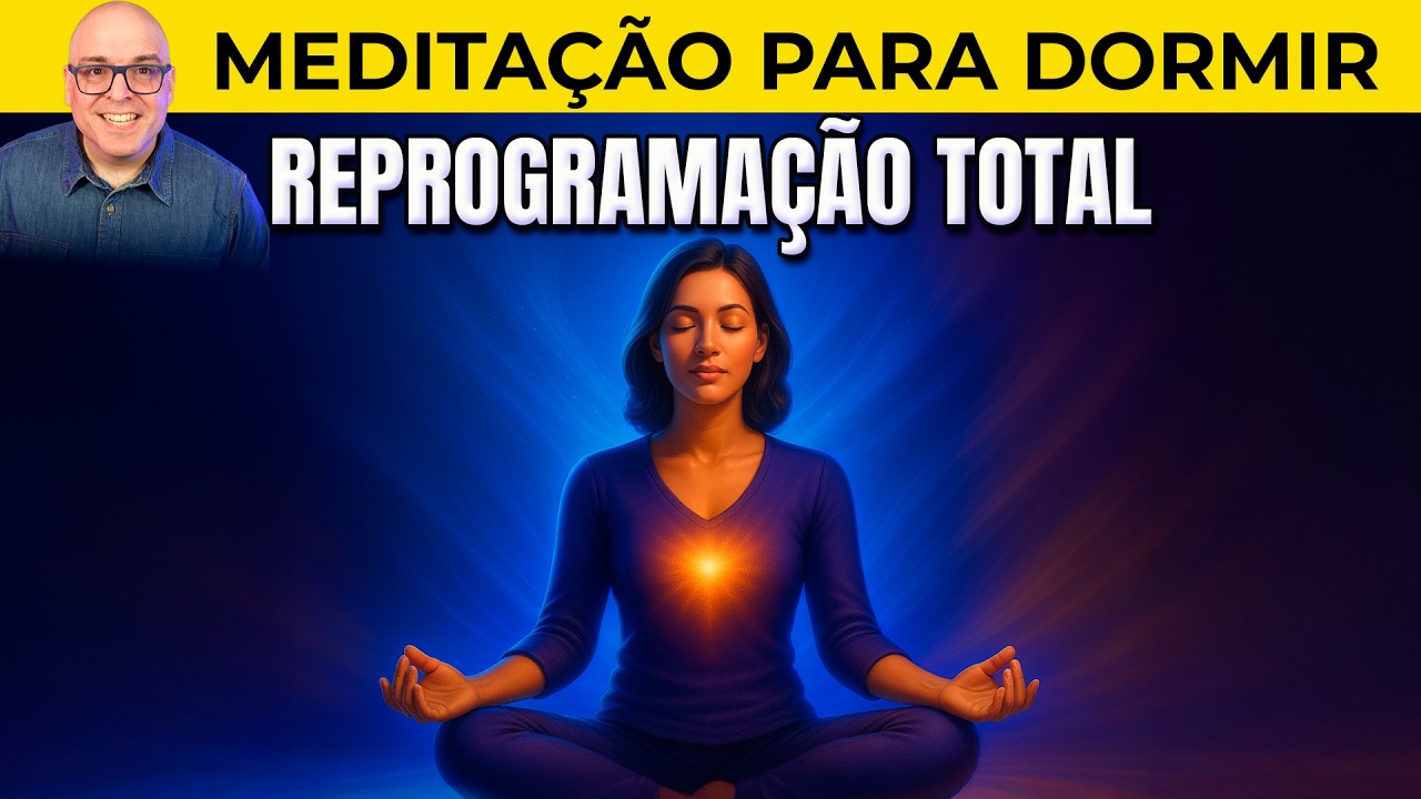 MEDITA&Ccedil;&Atilde;O GUIADA PARA DORMIR E AFIRMA&Ccedil;&Otilde;ES PARA REPROGRAMAR A ALMA