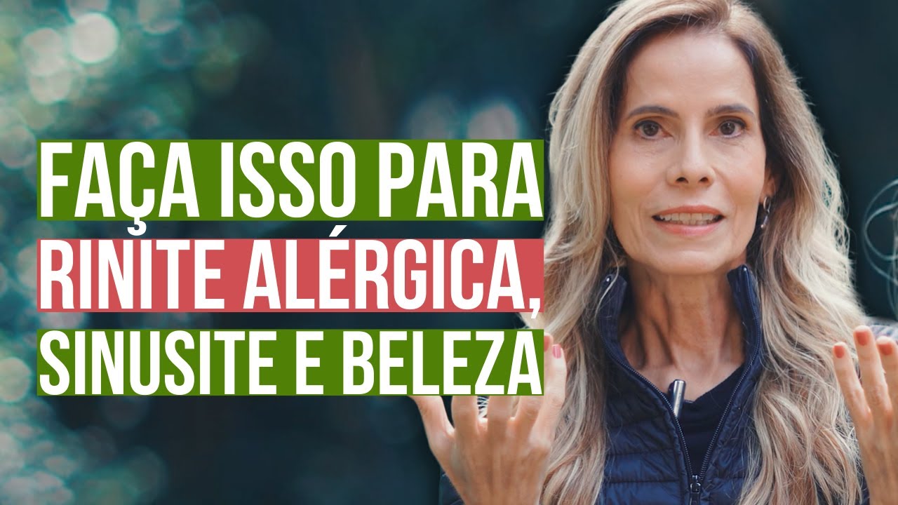 COMO TRATAR A RINITE ALÉRGICA DE FORMA NATURAL