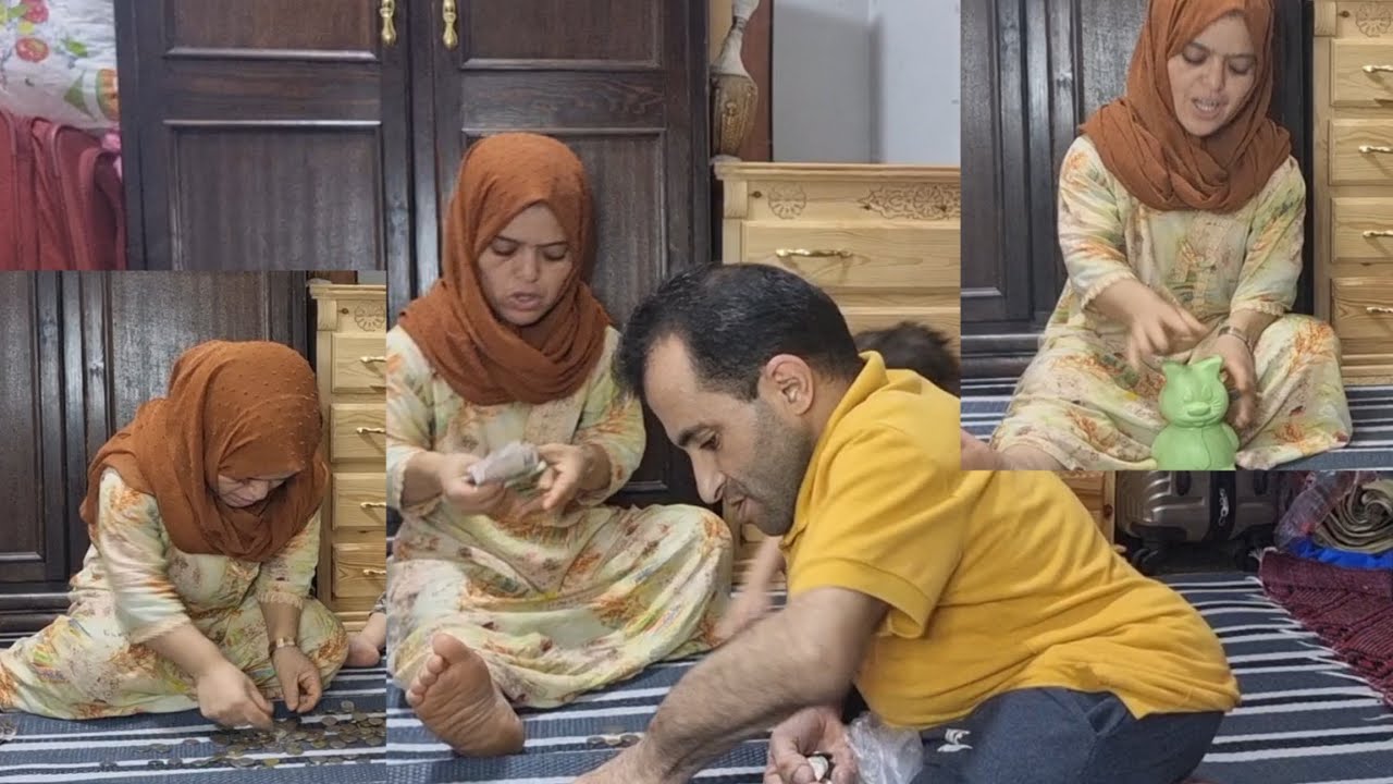 شوفو بنتنا شحال جمعات ديال الفلوس في القلوشة