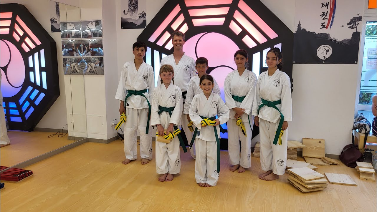 WinTaekwondo Erding - Dorfen Kup-Prüfungen von Grüngurt bis Grün-Blaugurt Erding, 24.06.2023