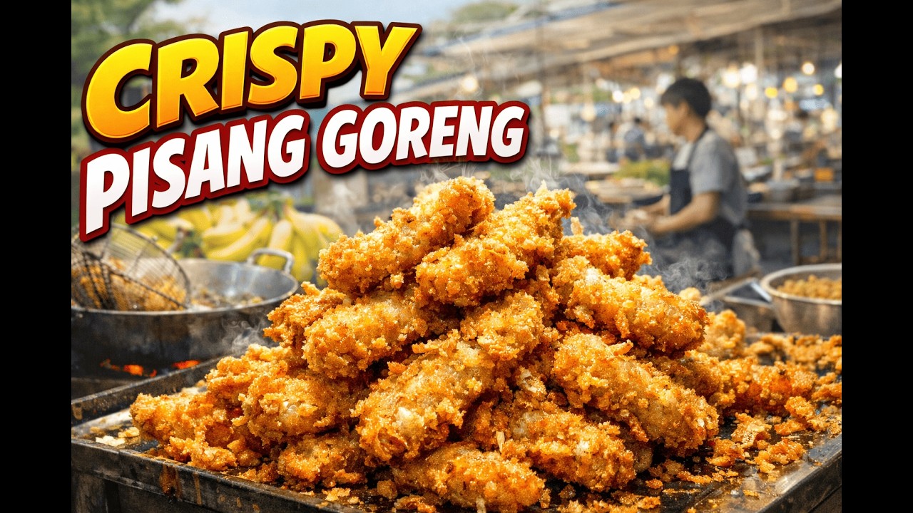 Indonesian Street Food: Crispy Pisang Goreng You Must Try!
