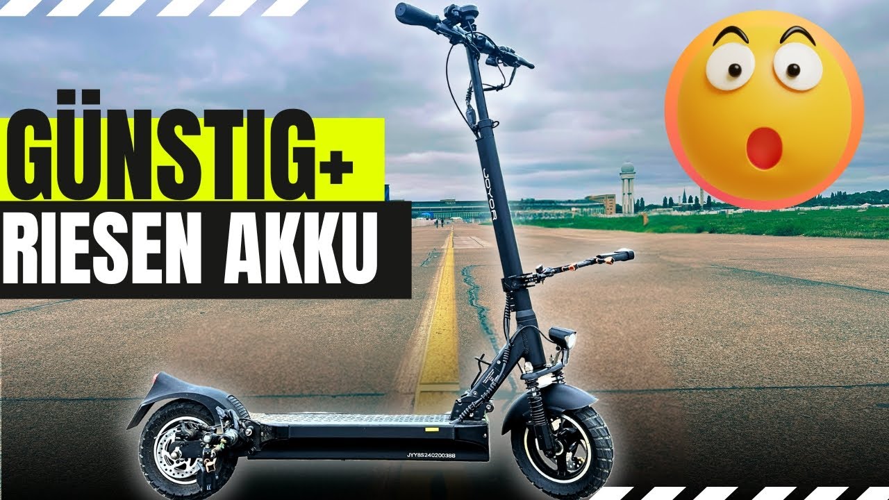 JoYor Y8S - WIE SCHAFFEN DIE DAS? 🔋 E-Scooter mit 26AH für 759€! 🤔 E-Scooter Test & Review