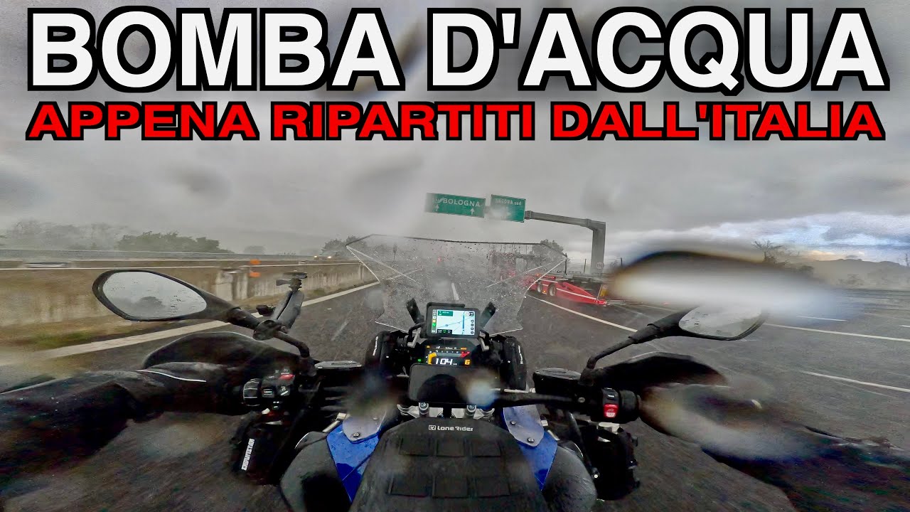 LA PARTENZA NON &egrave; STATA delle MIGLIORI ma il BMW GS ADVENTURE sembra una NAVE DA CROCIERA (SE - EP1)