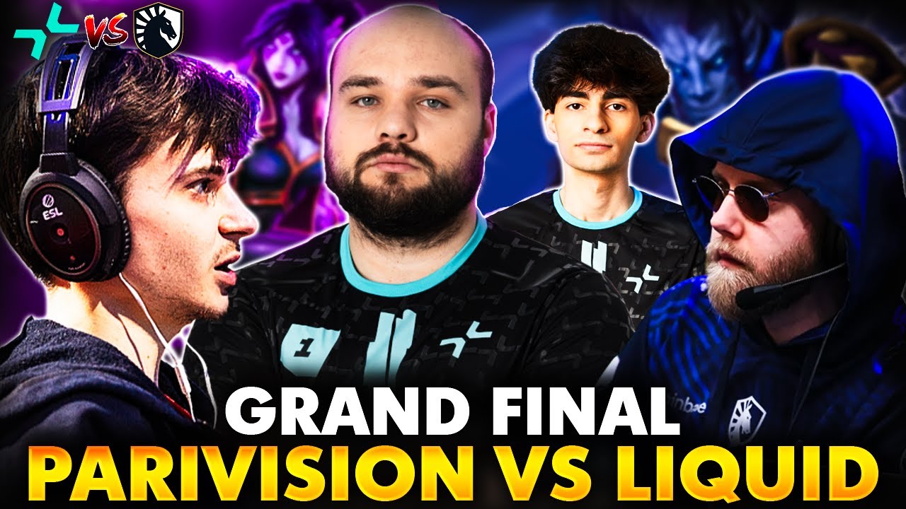 ШИКАРНЫЙ ГРАНД ФИНАЛ PGL WALLACHIA! РАМЗЕС C АФОНЕЙ СМОТРИТ LIQUID VS PARIVISION | DOTA 2 STREAM