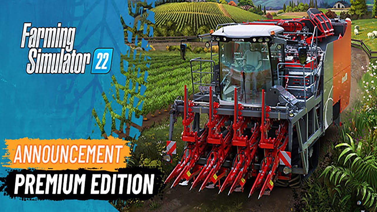 Farming Simulator 22 - Premium Edition New Map, New Crops, New Equipment | Announcement Trailer