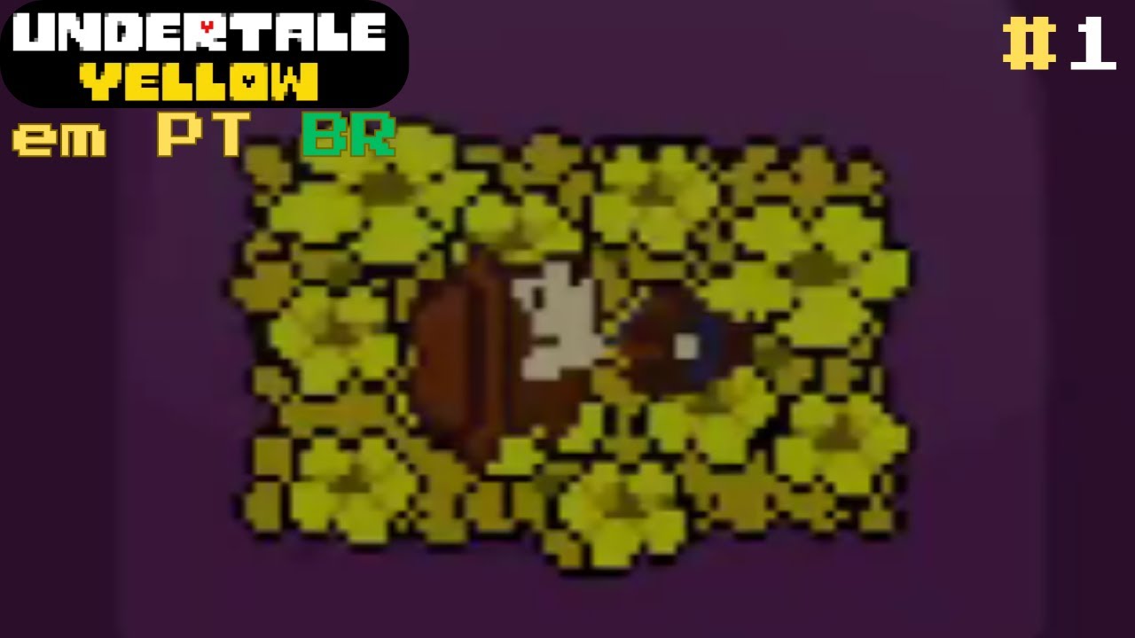 Primeira vez jogando- Parte 1/Rota Pacifista- Undertale Yellow em PT BR