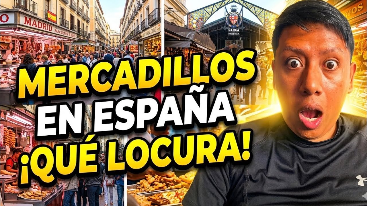 Conociendo Uno de los mercadillos en Valencia España