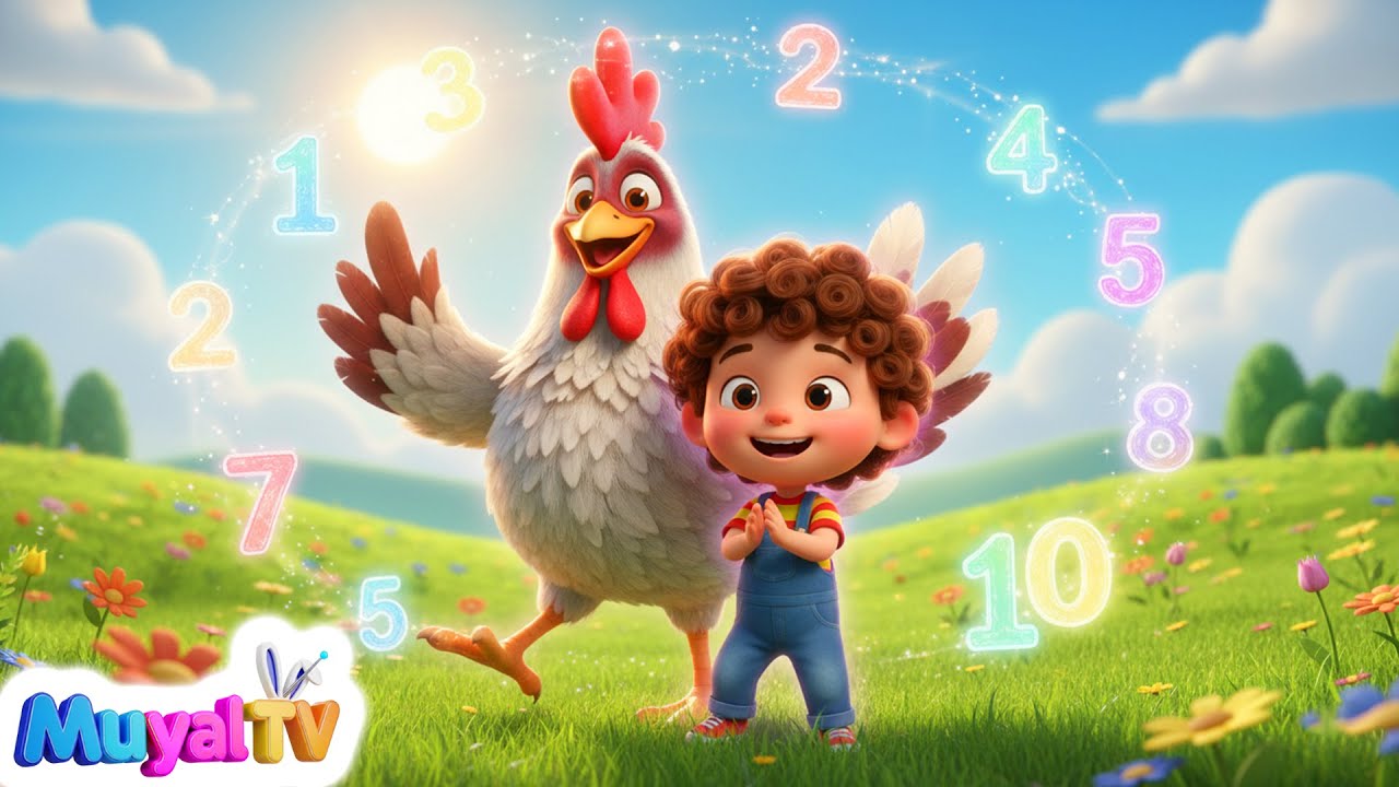 One Two Buckle My Shoe + More Kids Songs  Muyal Tv Nursery Rhymes