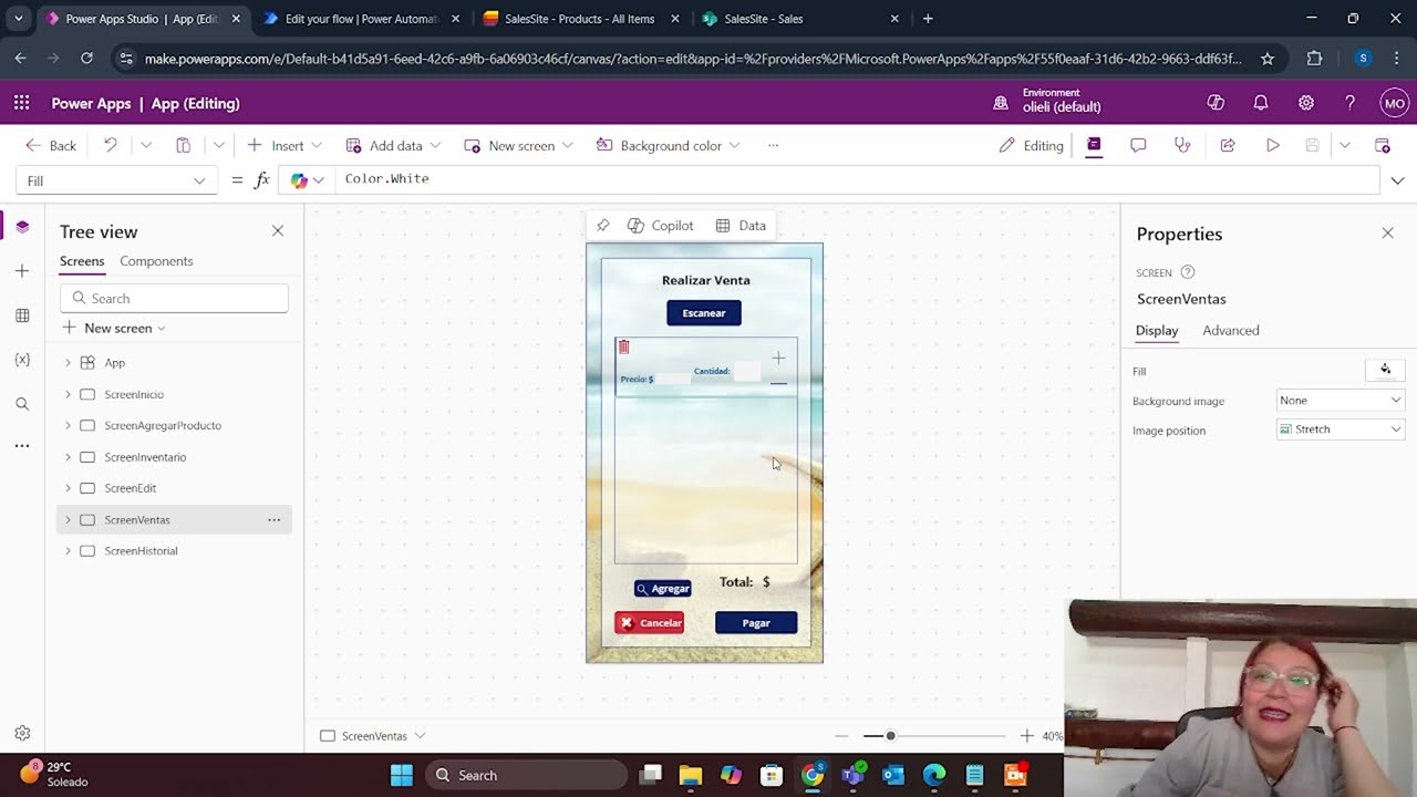 ¡Mira cómo con Power Apps + SharePoint + Power Automate creamos un sistema de ventas ideal!