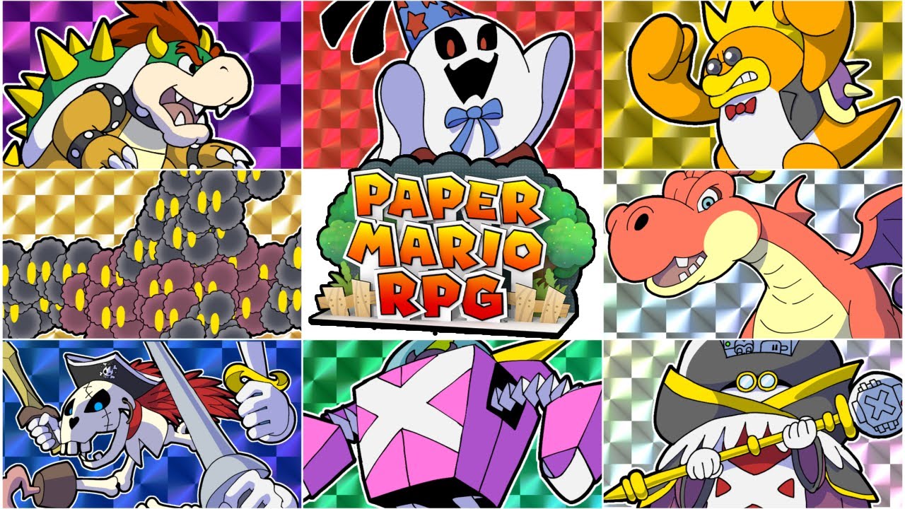 【アレンジ/REMIX】ボス戦メドレー/Boss Battle Medley【ペーパーマリオRPG/PAPER MARIO RPG】