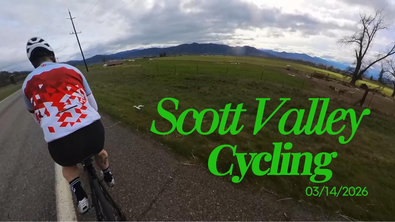 Scott Valley, CA Cycling 03/14/2026 #cycling #getoutside #oldman #fitness