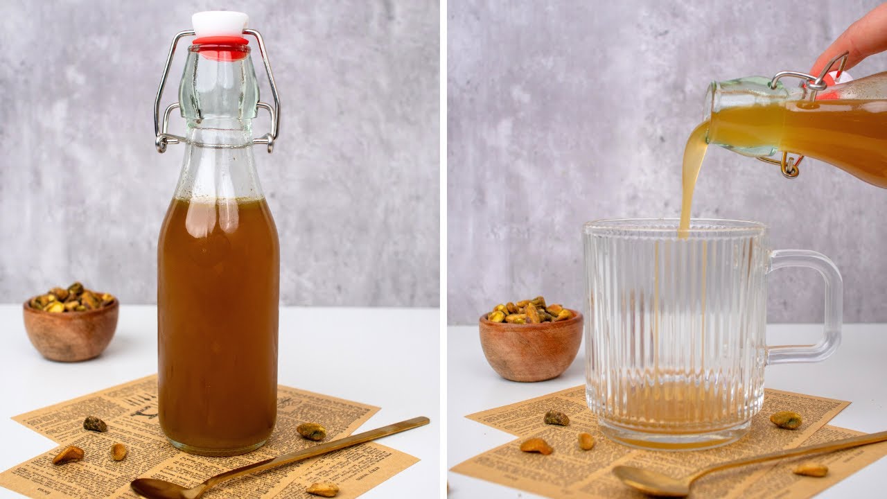 Homemade Pistachio Syrup