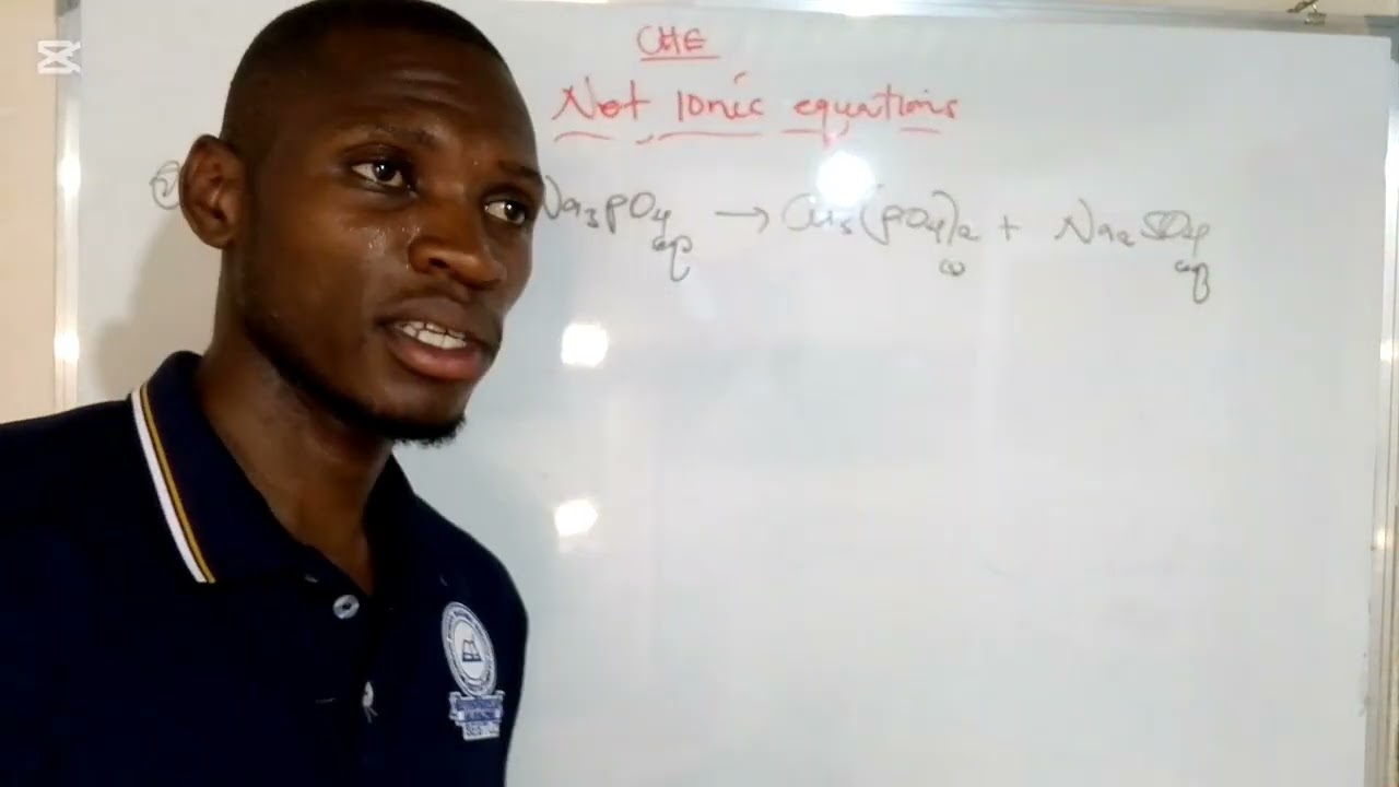 Chemistry|| How to write net ionic equations. 