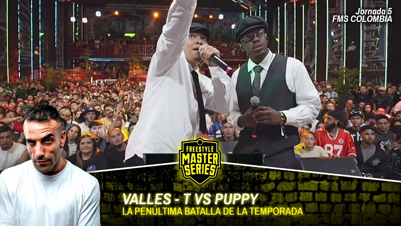 VALLES - T HACE EL MEJOR 4X4 DE LA TEMPORADA *VALLES - T VS PUPPY* #FMSCOLOMBIA J5 FINALS Votación
