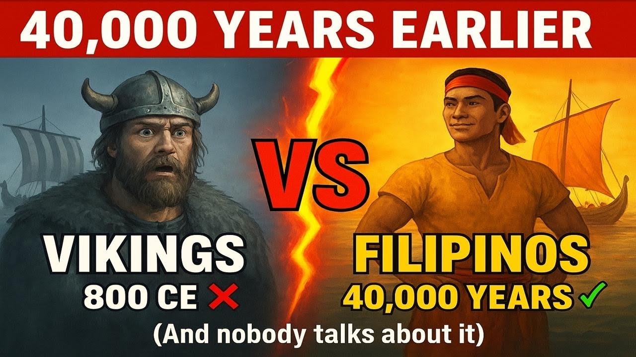 Vikings Weren't the Best Sailors (Ancient Filipinos Were 40,000 Years Ahead)