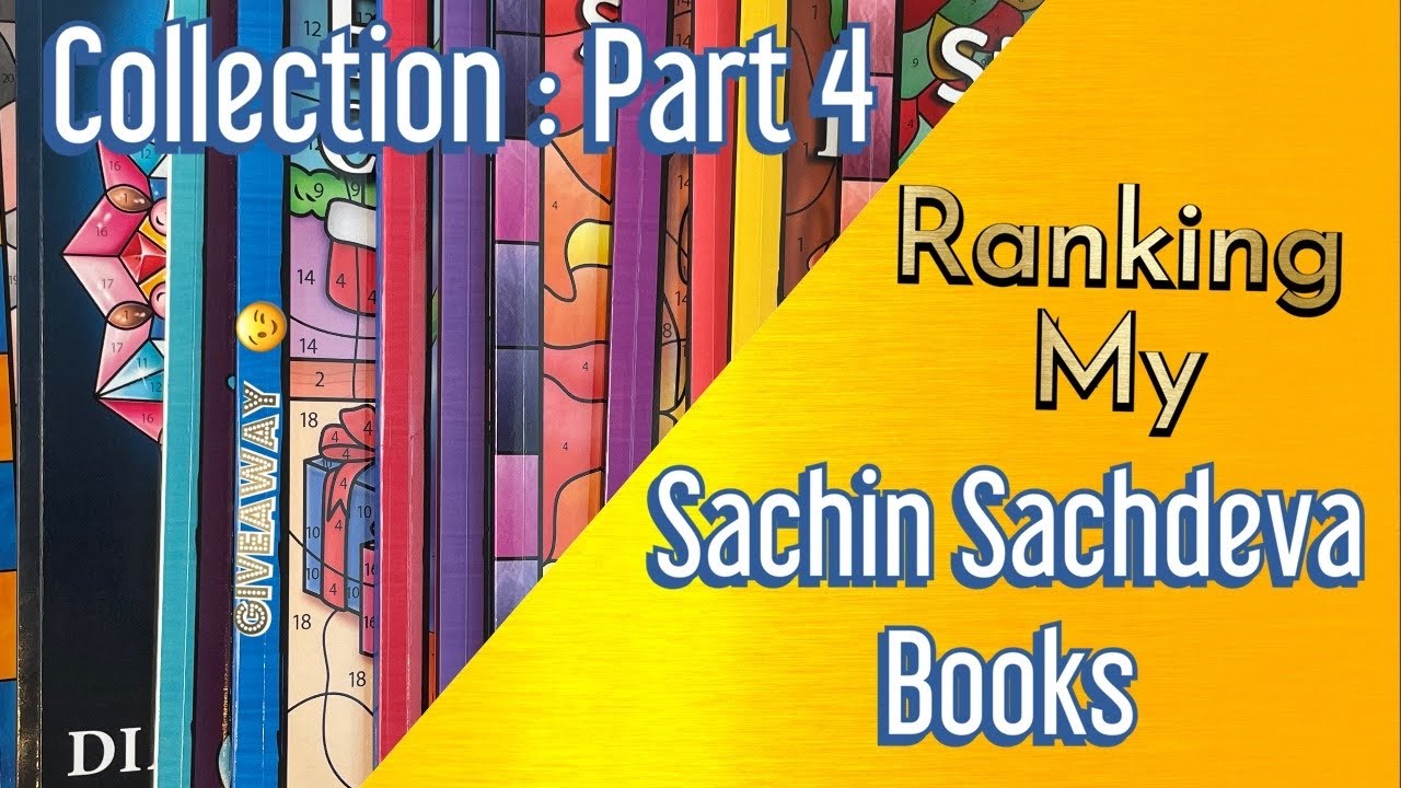 Ranking My Sachin Sachdeva Books + A Special Announcement 🤗!