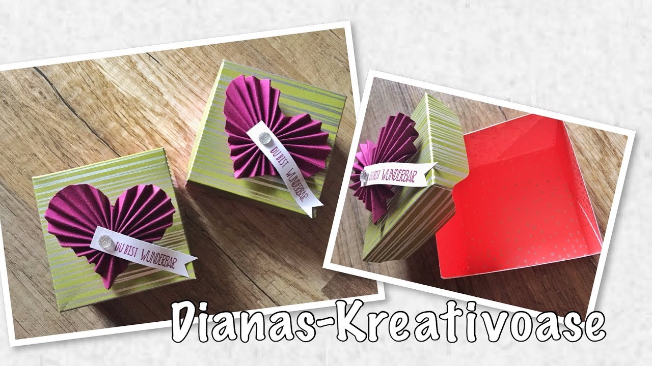 Valentinsbox mit Herz-Rosette [mit Produkten von Stampin´Up!]