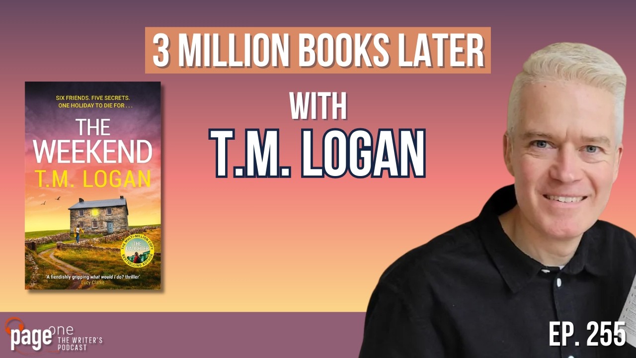 TM Logan on Selling 3m Thrillers, TV Adaptations & the Pressure of Success