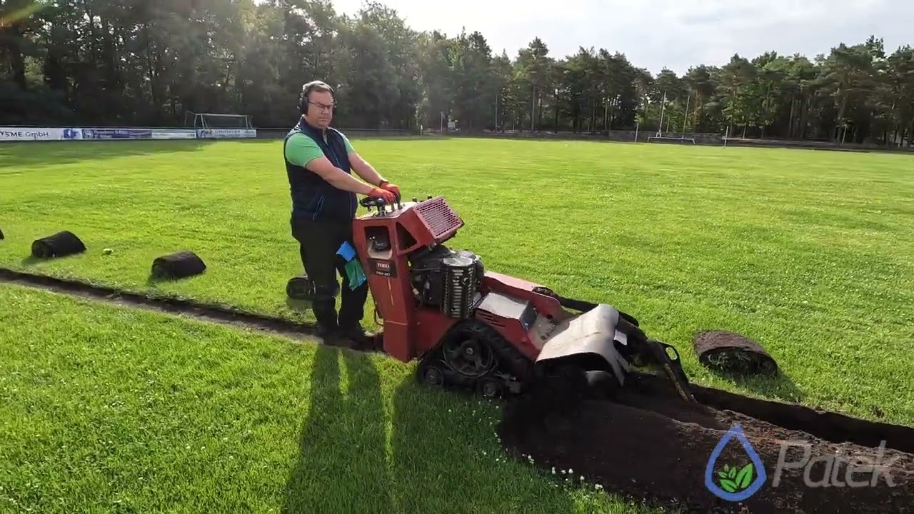 Beregnungsanlage im Stadion Hunter I40