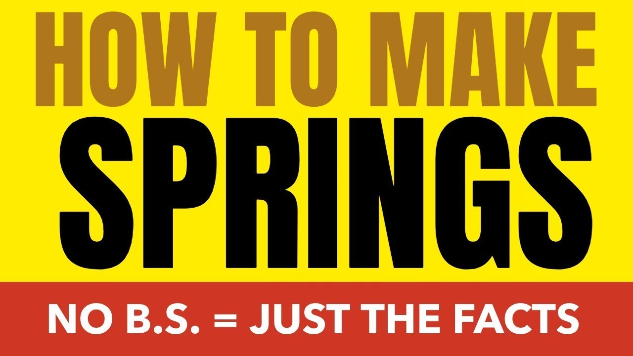How to Make Springs at Home - How to Make A Torsion Spring - Easy Spring Making Video