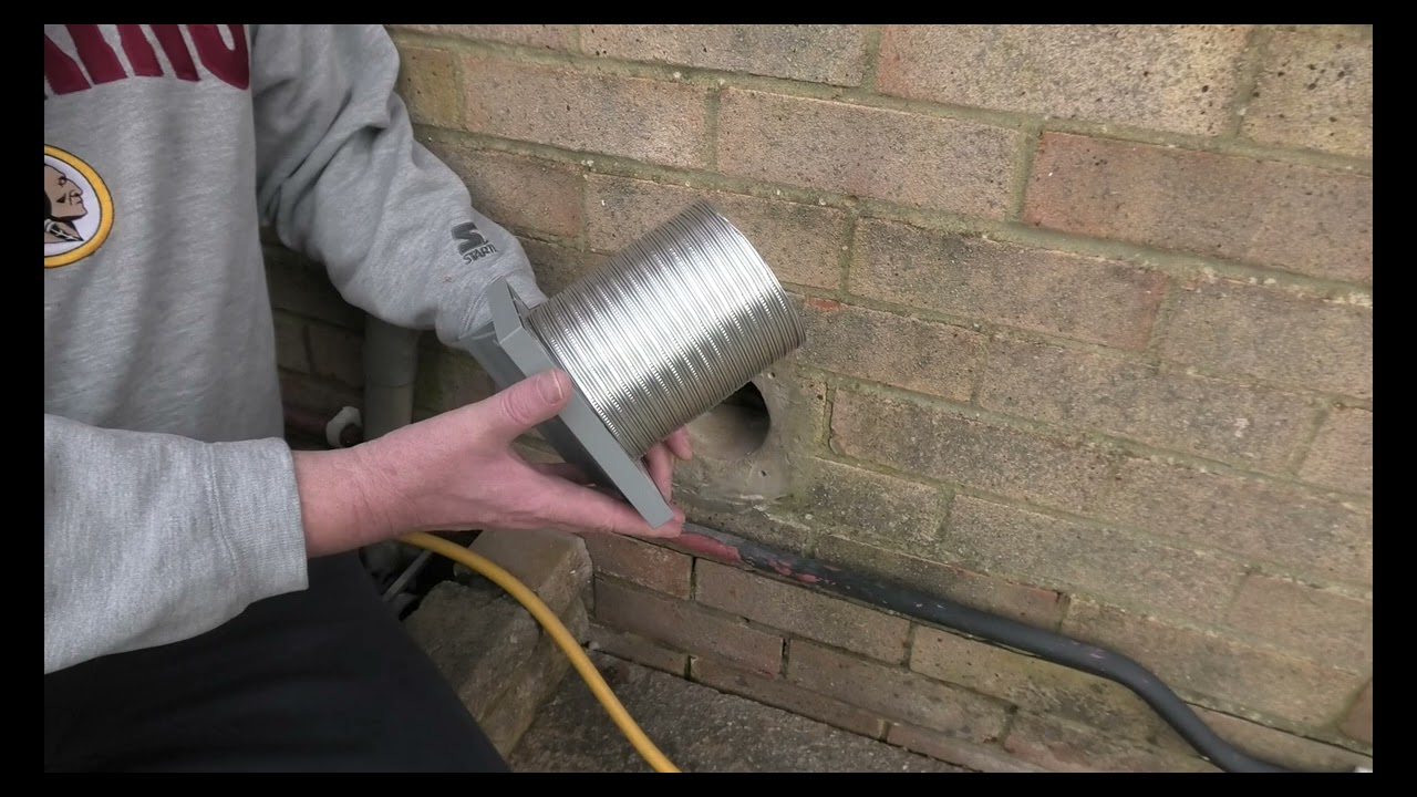 Manrose tumble dryer venting kit fitment. 4K Widescreen