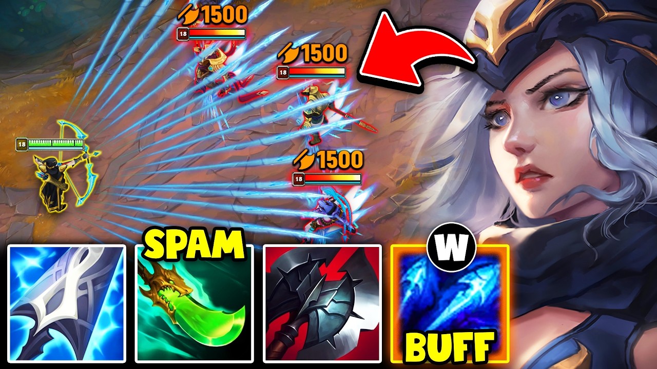 SPAM POKE ASHE JUST GOT A BUFF! RIOT MADE A BIG MISTAKE WITH THIS ONE