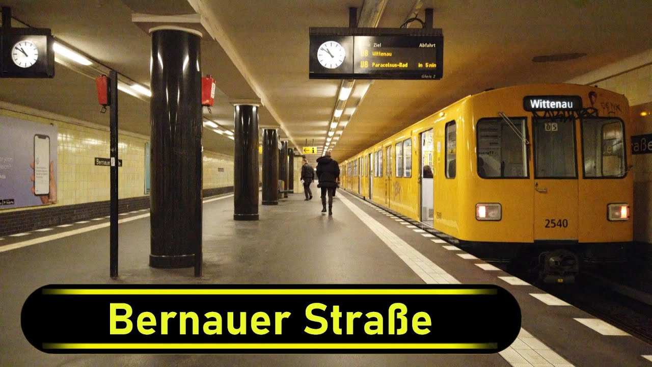 U-Bahn Station Bernauer Stra&szlig;e - Berlin 🇩🇪 - Walkthrough 🚶