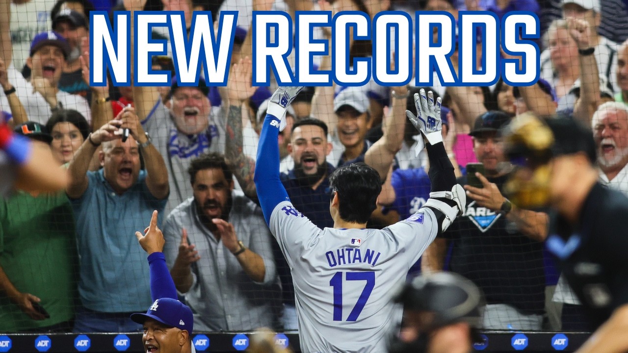 Shohei Ohtani's records from 50-50 game