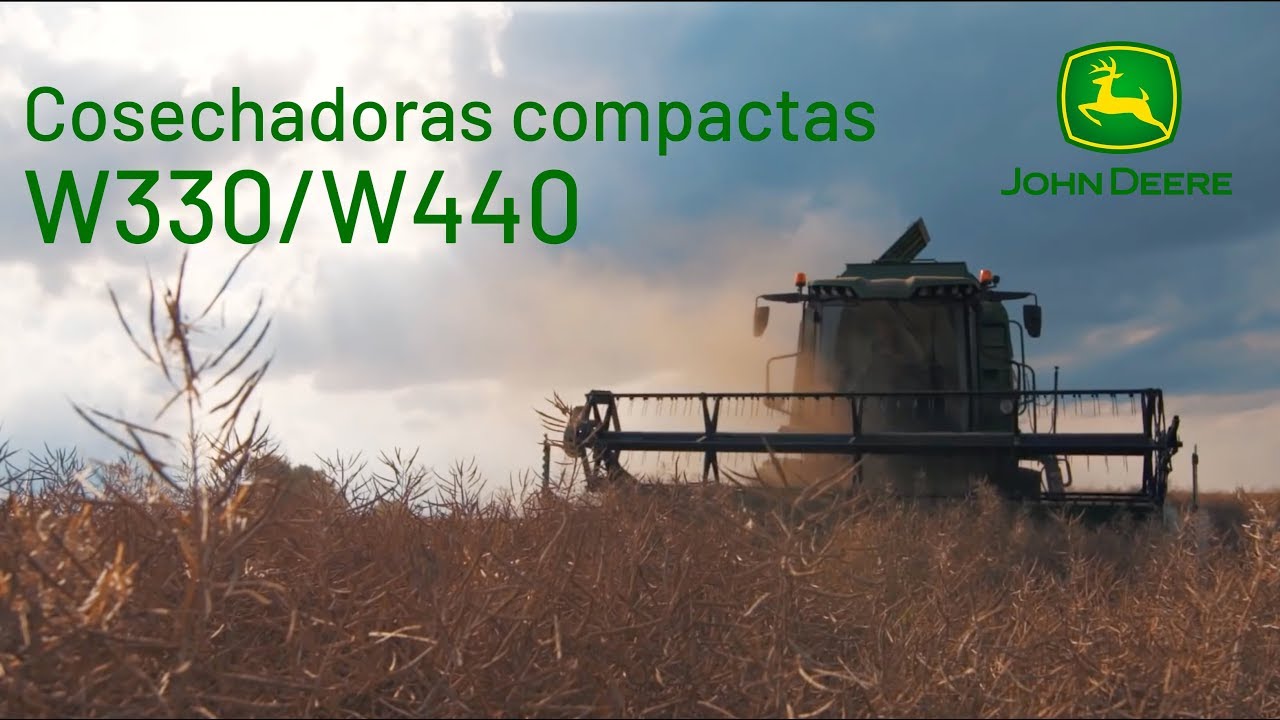 Cosechadoras Compactas John Deere W330/W440
