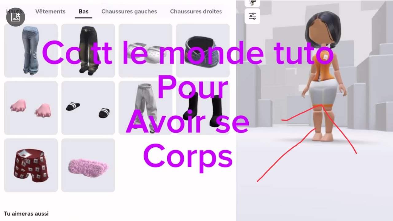 Tuto pour avoir un corps baddi 