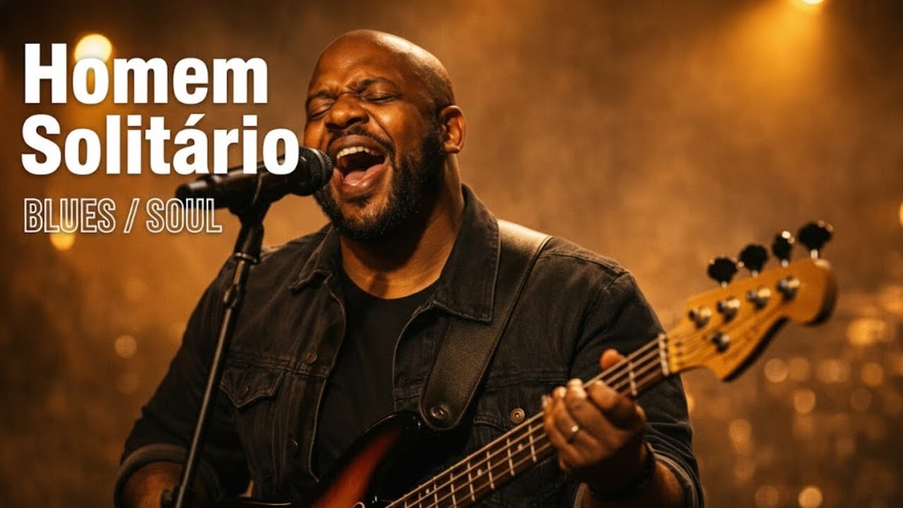 Homem Solitário | Louvor Blues / Soul | Groove Gospel Profundo