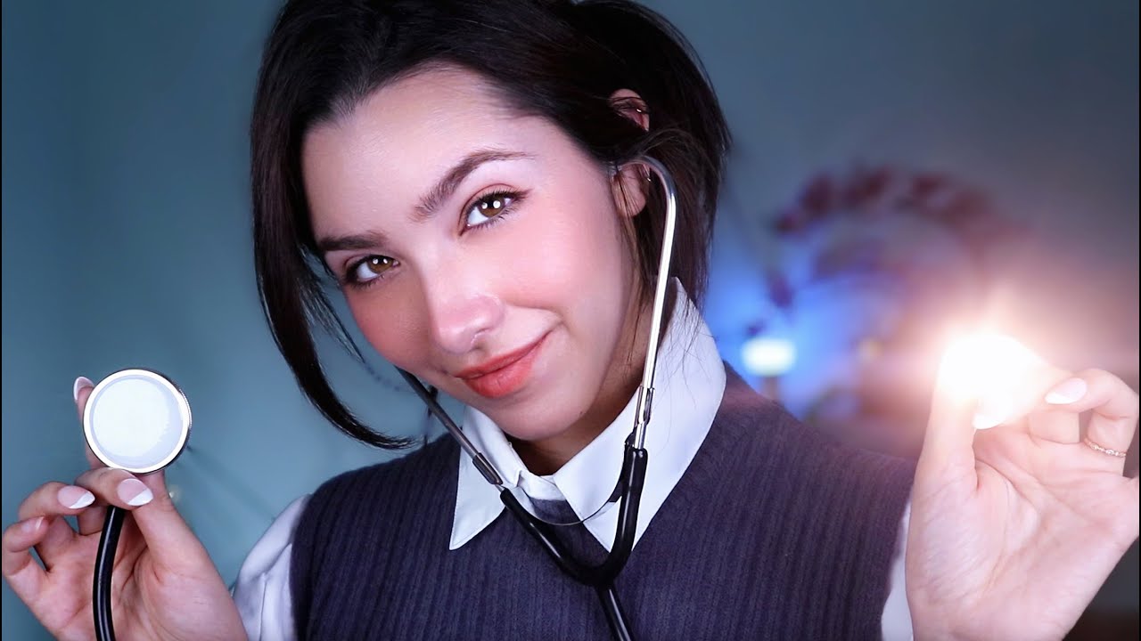 ASMR You have my attention: Full Medical Exam (Cranial nerve, ear exam, eye exam, scalp exam..)