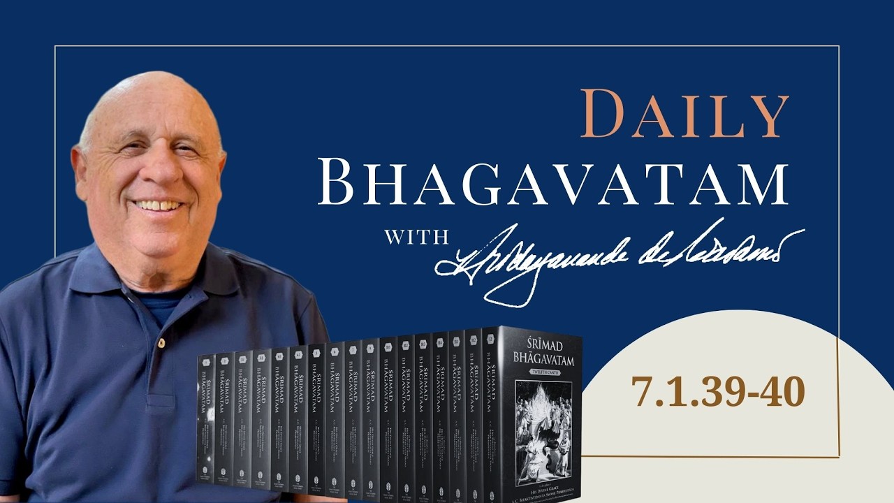 Srimad Bhagavatam 7.1.39 y 40