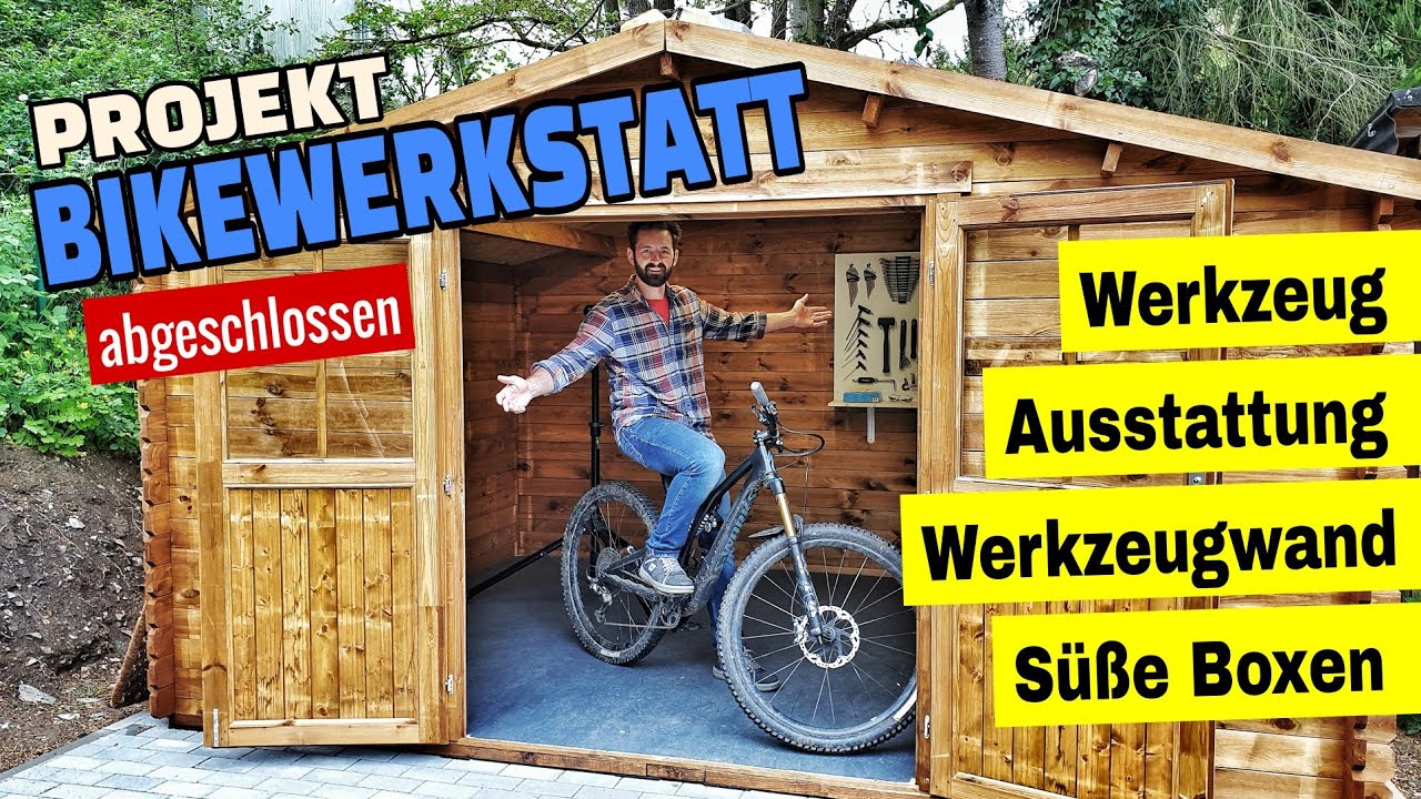 Wir bauen eine Werkzeugtafel | Aussattung meiner Fahrrad-Werkstatt | Projekt Finale! | Leo Kast