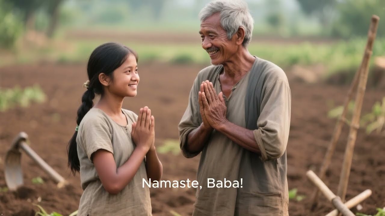🌾 Village Girl&rsquo;s Day | Learn English with a Beautiful Story #learnenglishwithstories #inspiration