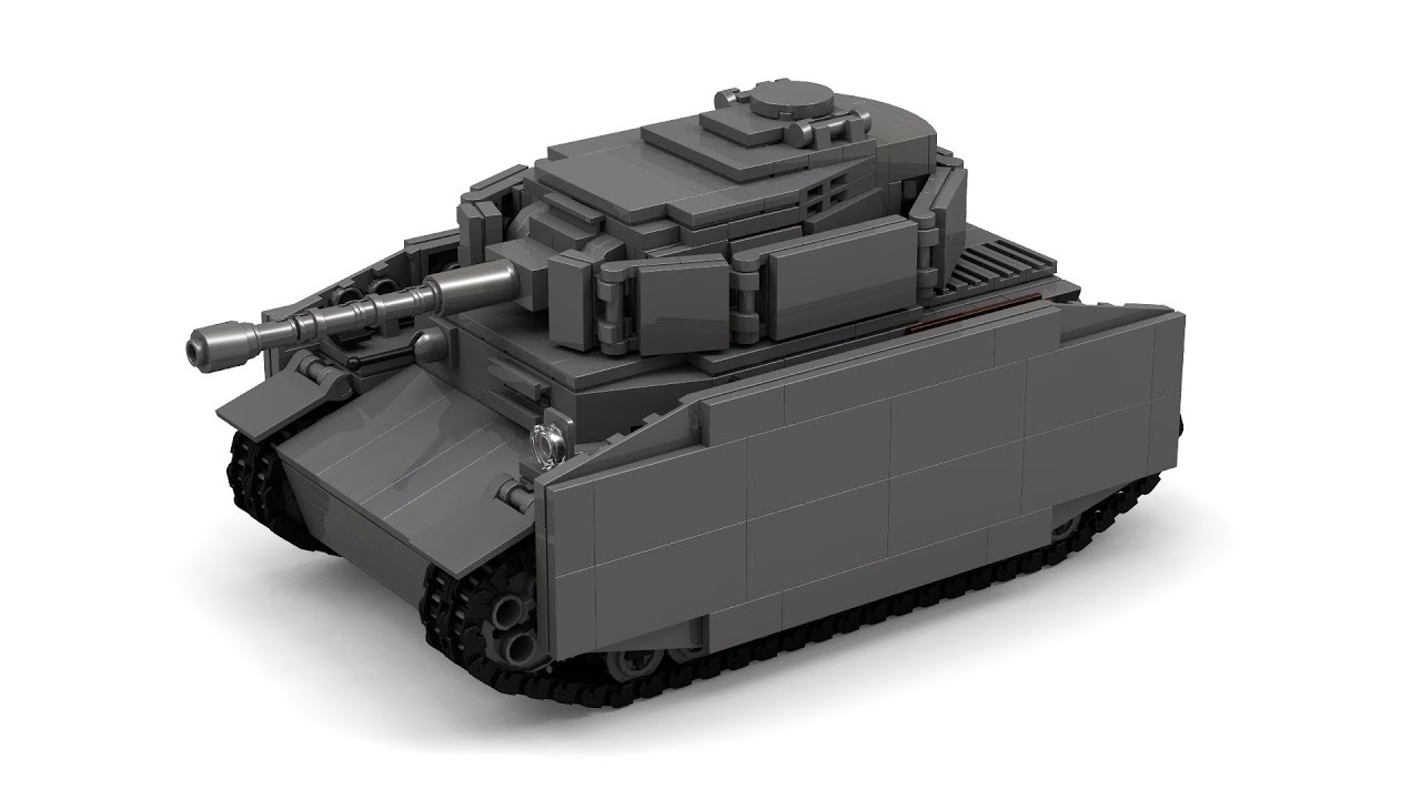 Lego German Panzer IV Ausf H. Instructions