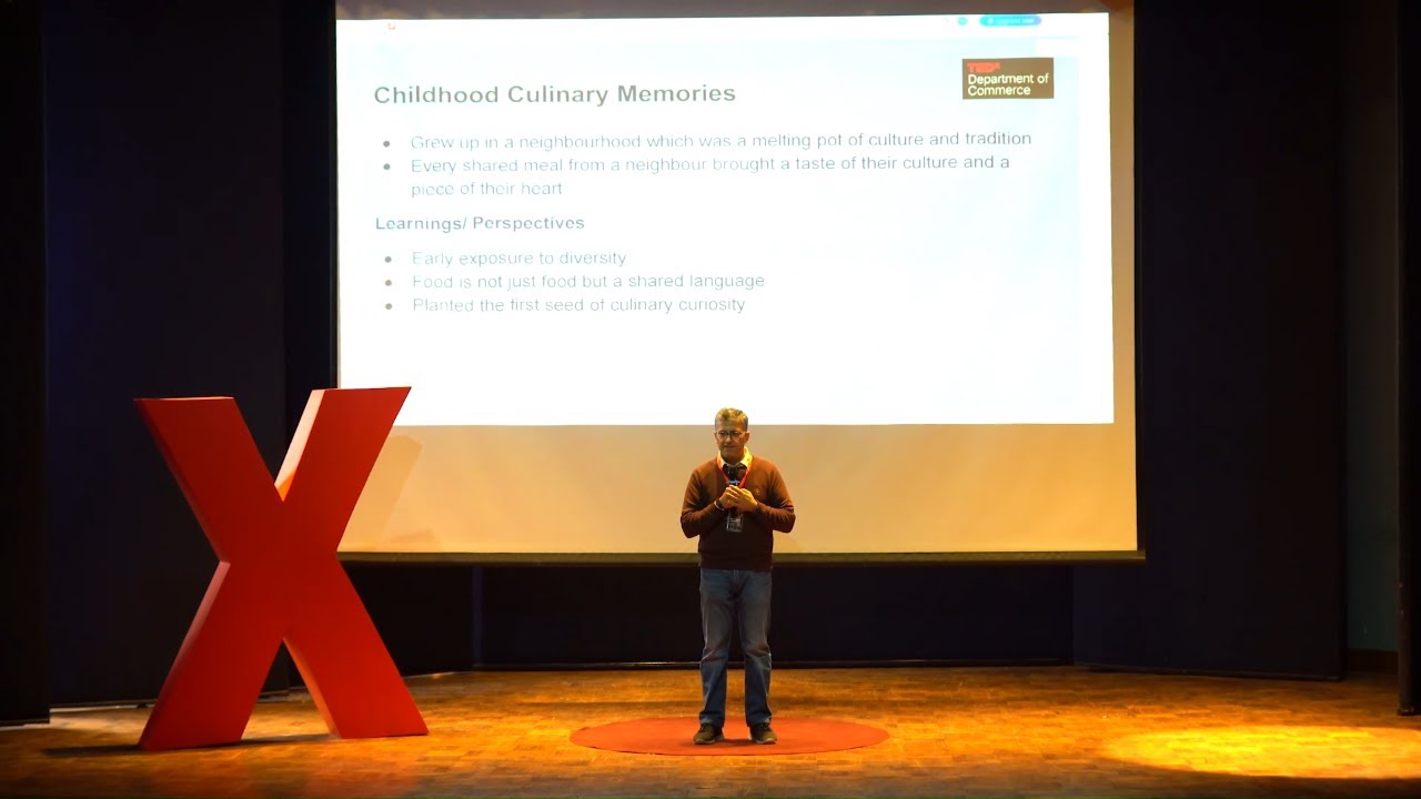 Melting Bowl - Finding unity in diversity of cuisines  | Anubhav Sapra | TEDxDepartment Of Commerce