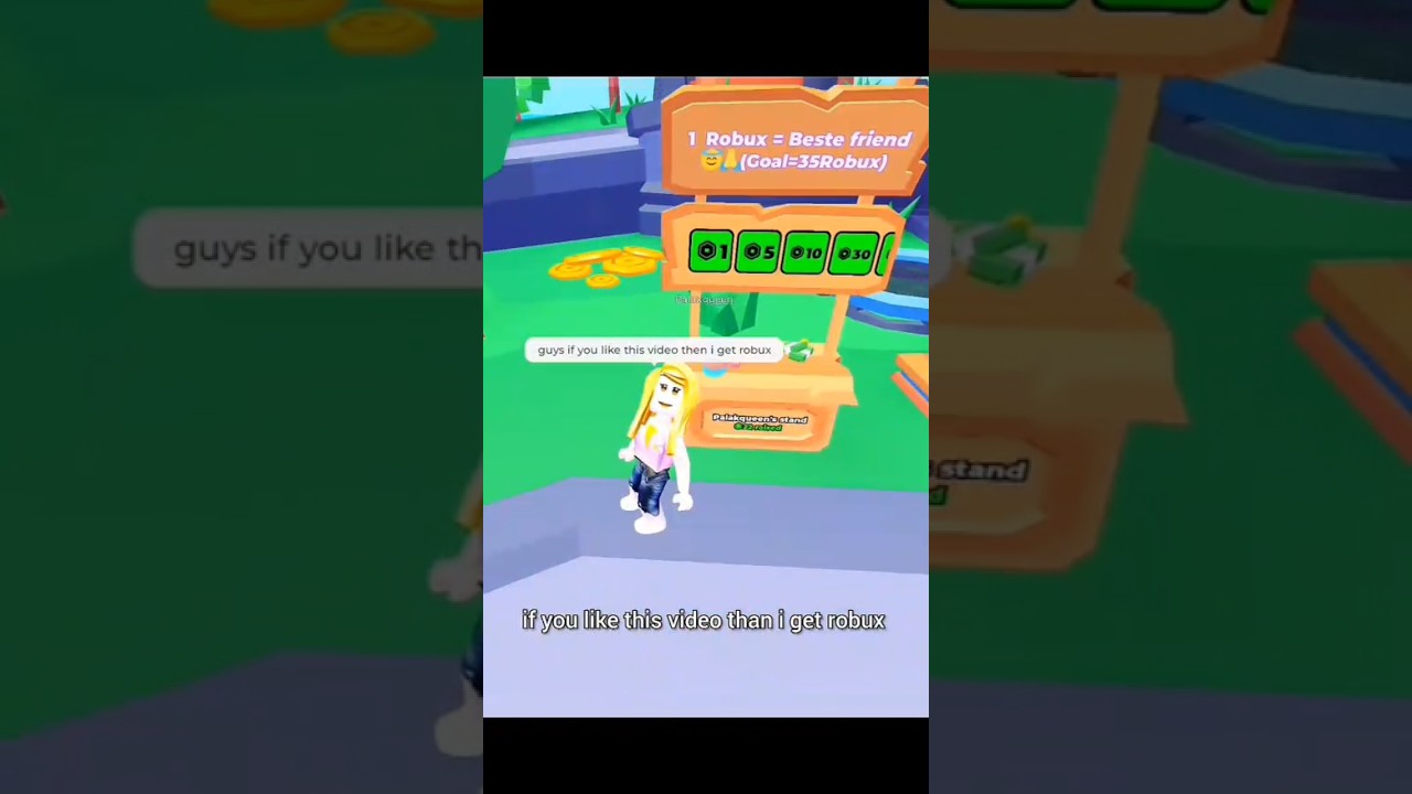 If you like this video I get Robux 