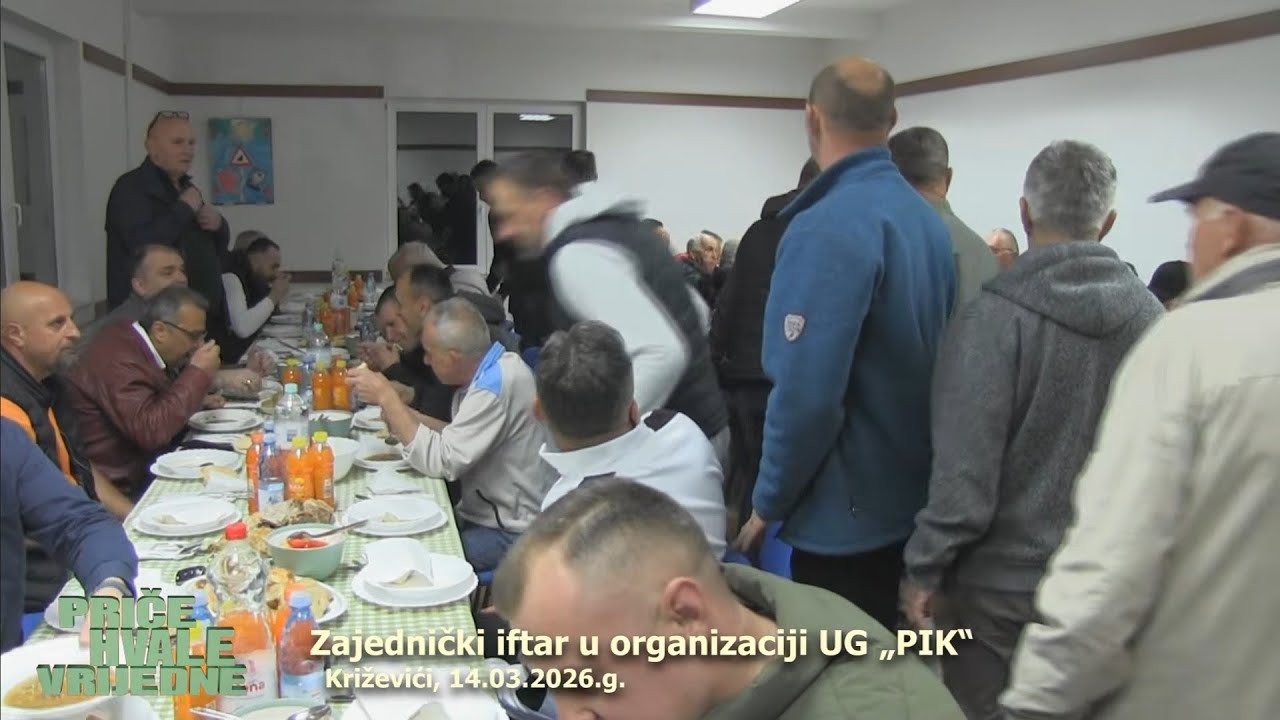 Ramazanska ljepota: UG „PiK“ okupio više od 120 postača na kolektivnom iftaru