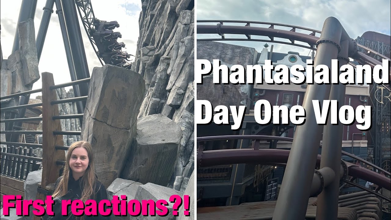 PHANTASIALAND DAY ONE VLOG April 2024